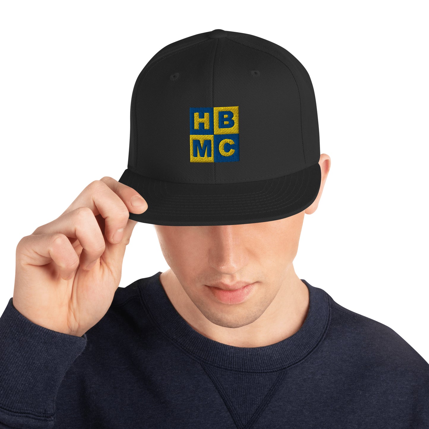 HBMC Embroidered Snapback Hat