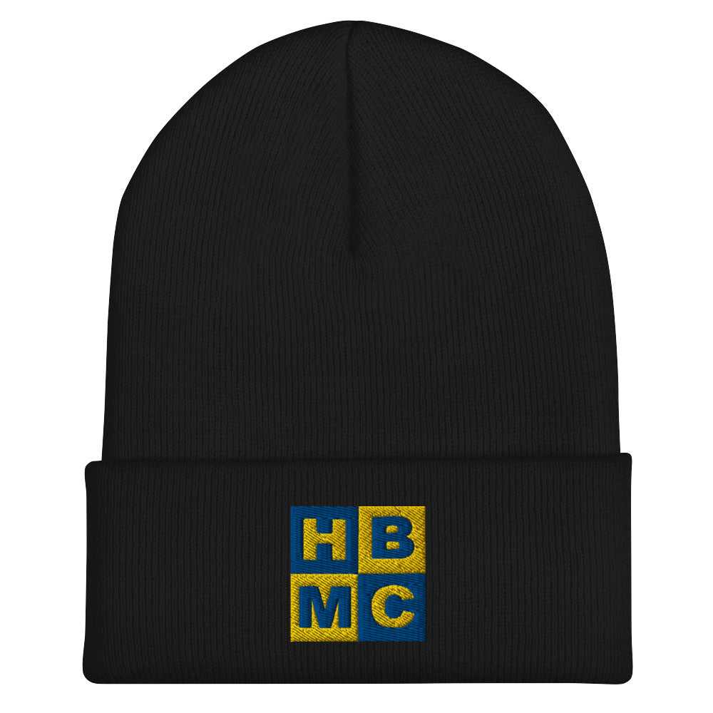 HBMC Embroidered Cuffed Beanie