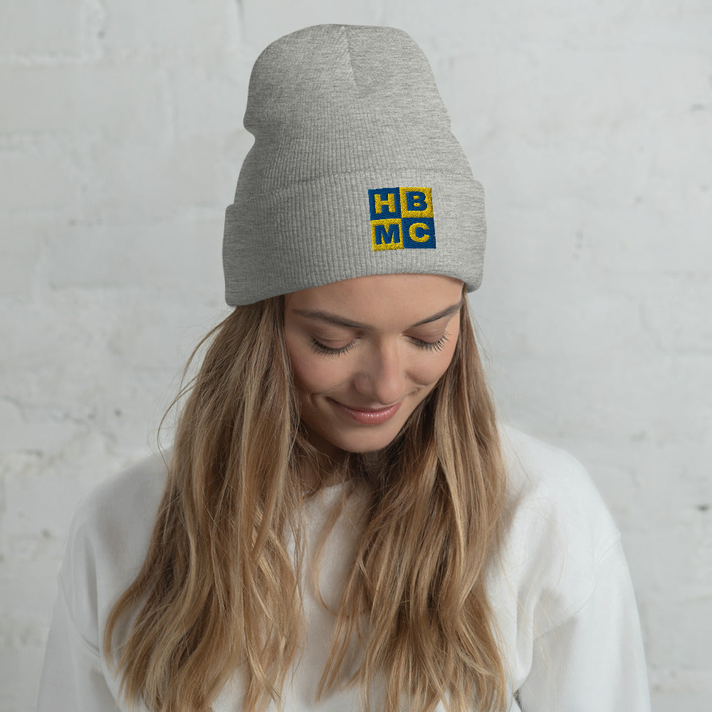 HBMC Embroidered Cuffed Beanie