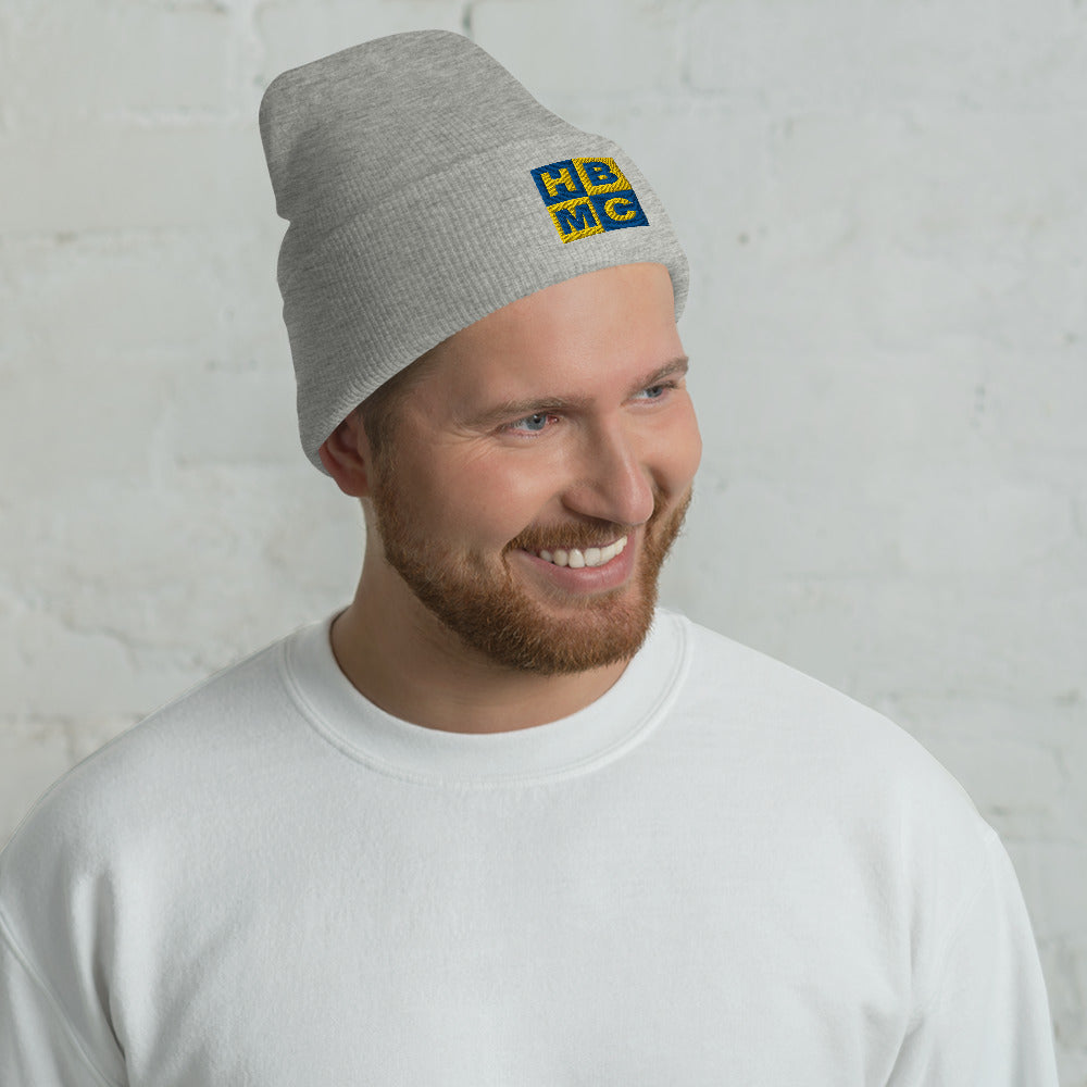 HBMC Embroidered Cuffed Beanie