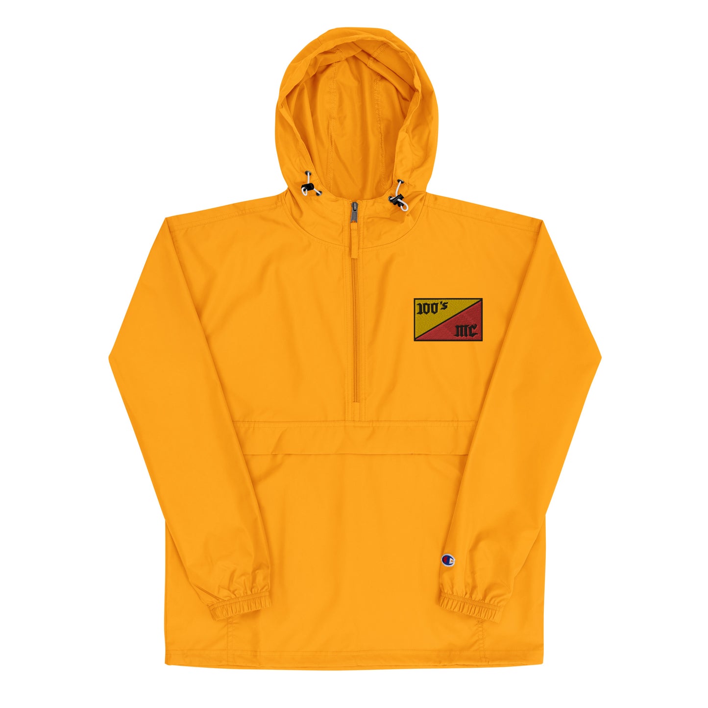 100s MC Embroidered Champion Packable Jacket