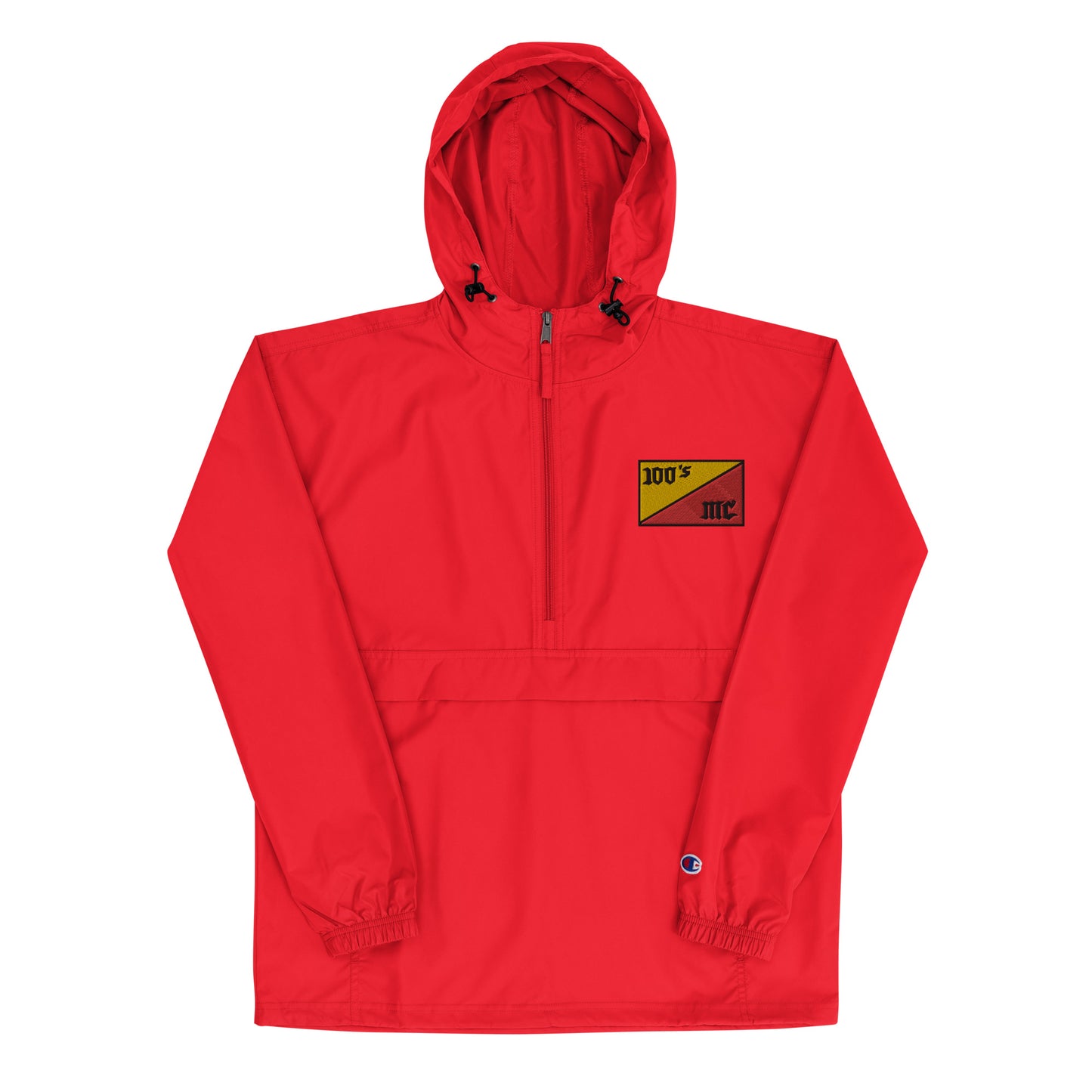 100s MC Embroidered Champion Packable Jacket