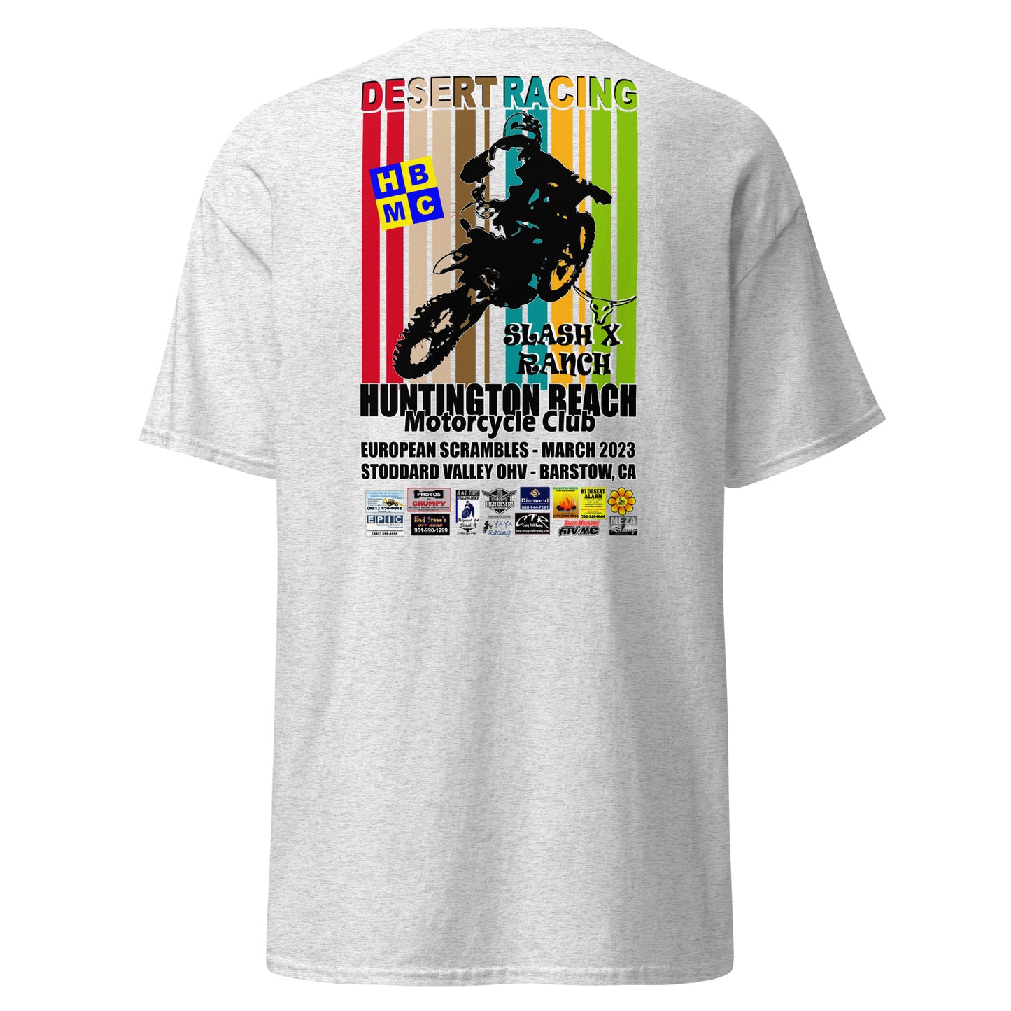 HBMC 2023 Slash X Dual Euro Scramble - Men's T-Shirt