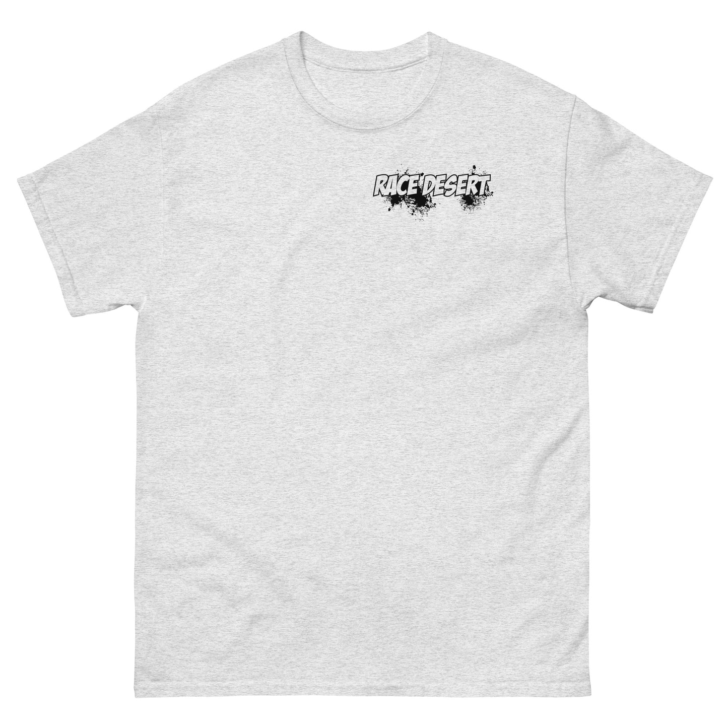 Men's Classic Race Desert Splatter Tee - Black Splatter
