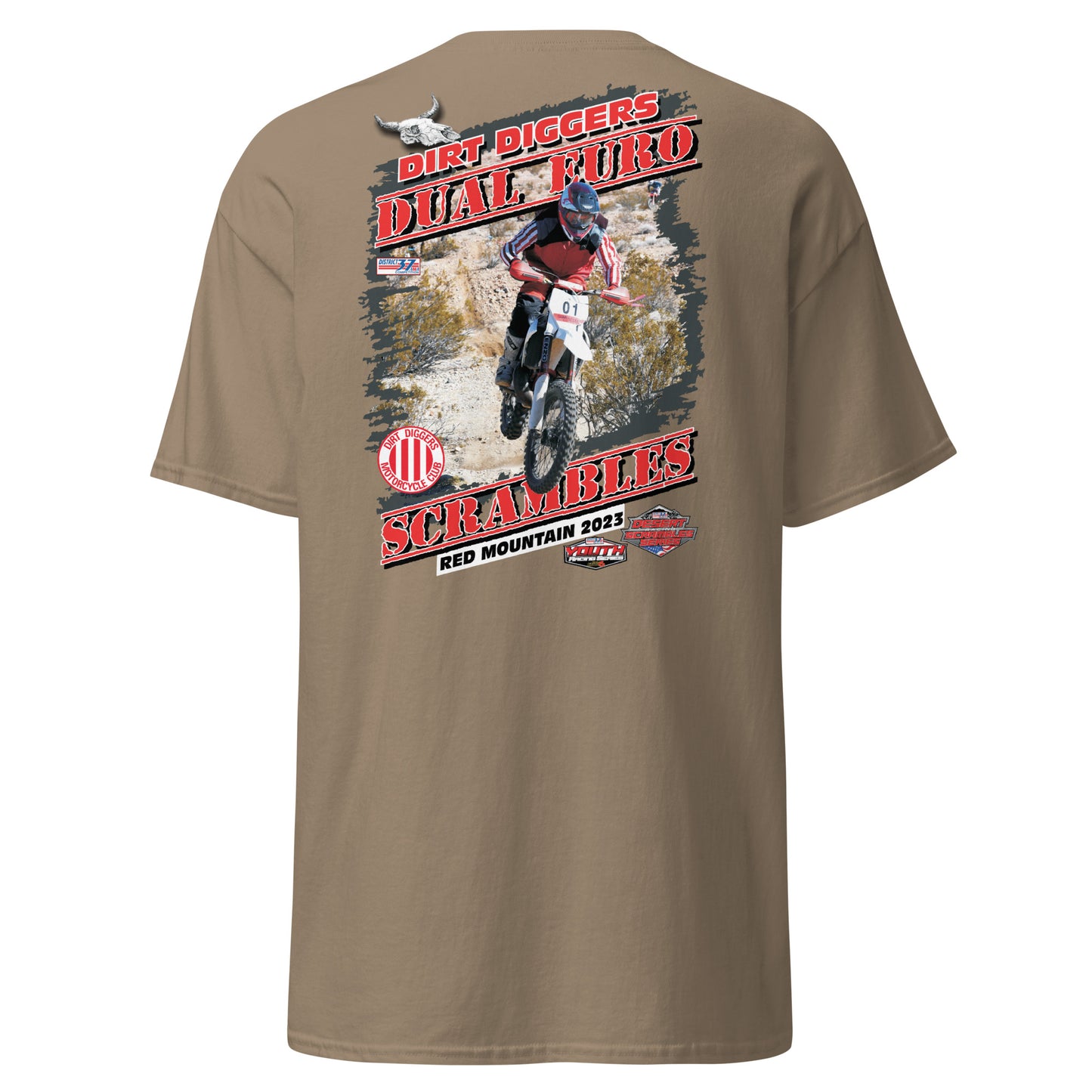 Dirt Diggers 2023 Dual Euro Scrambles Event Shirt - Men's