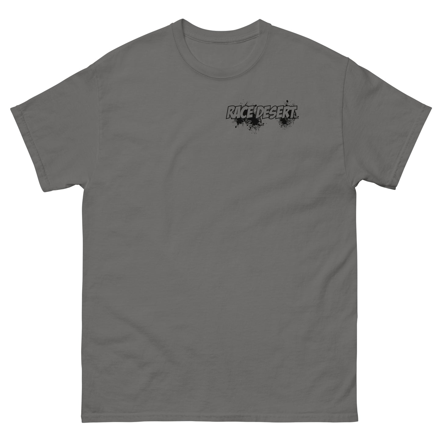Men's Classic Race Desert Splatter Tee - Black Splatter