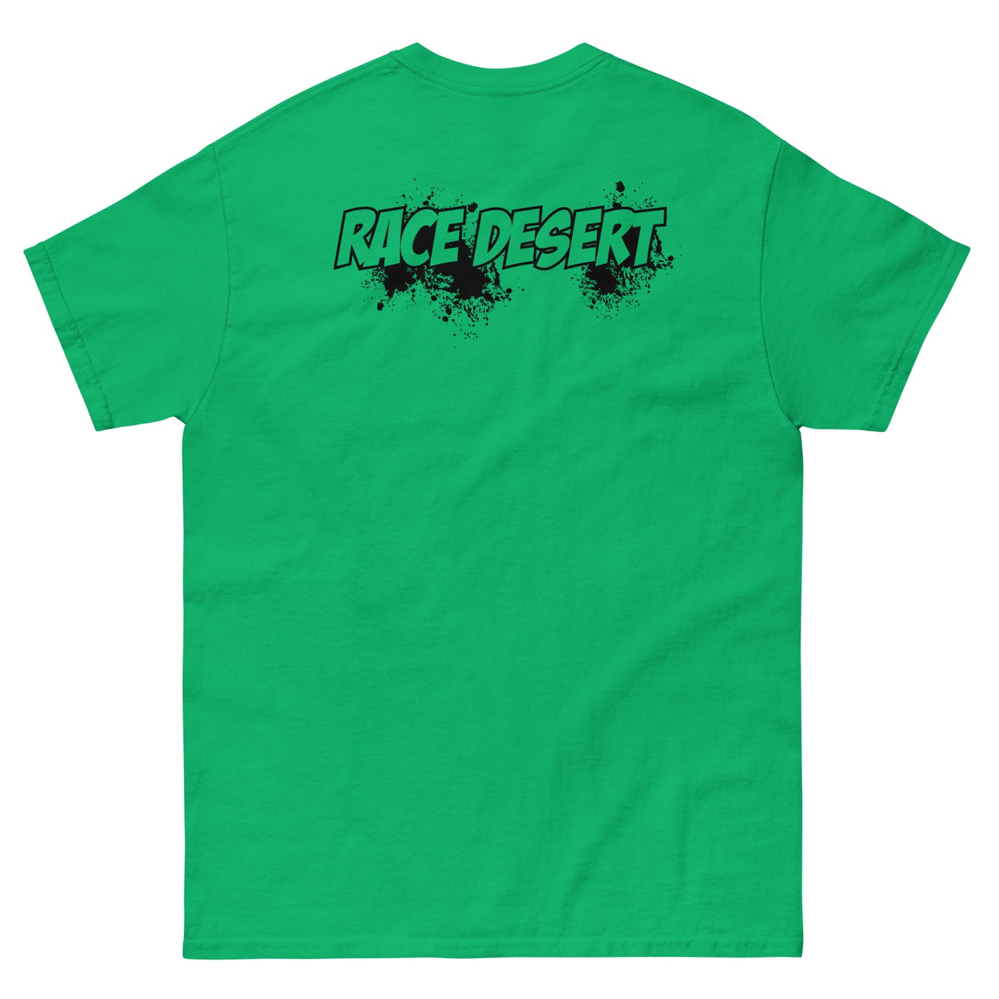 Men's Classic Race Desert Splatter Tee - Black Splatter