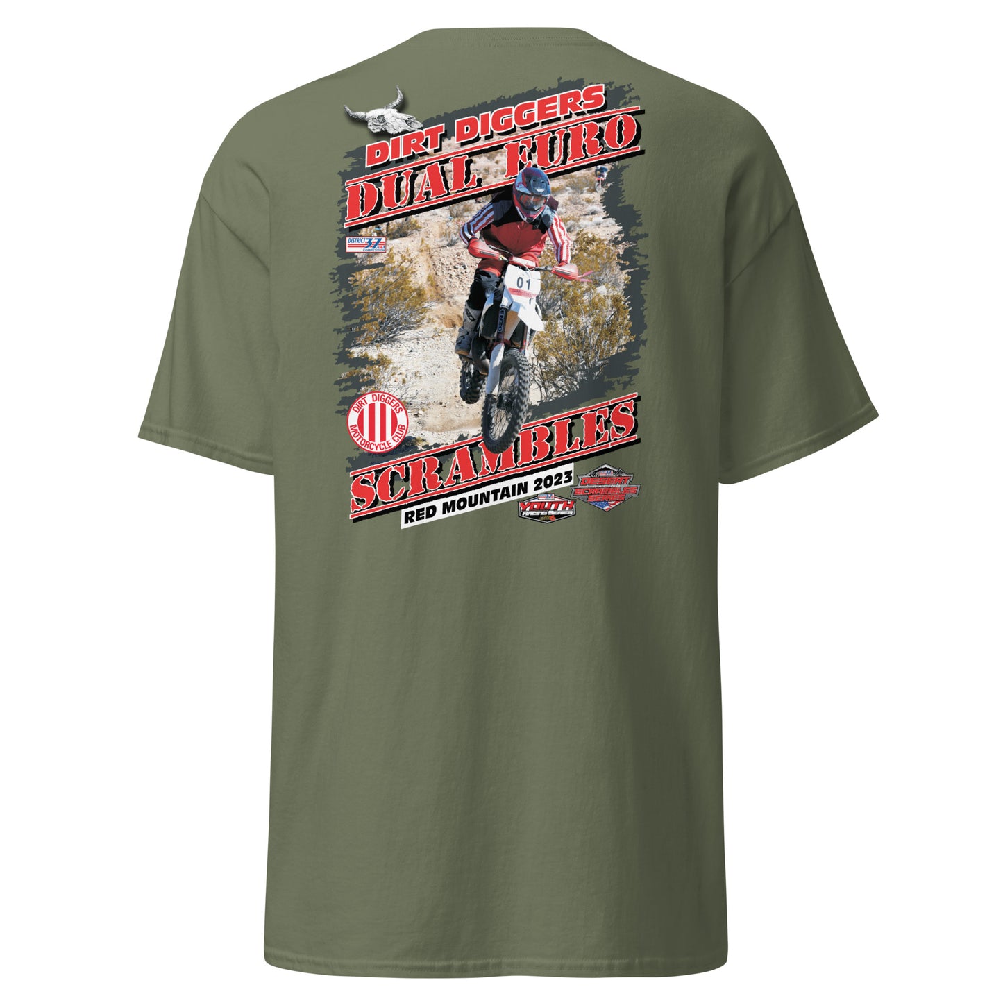 Dirt Diggers 2023 Dual Euro Scrambles Event Shirt - Men's