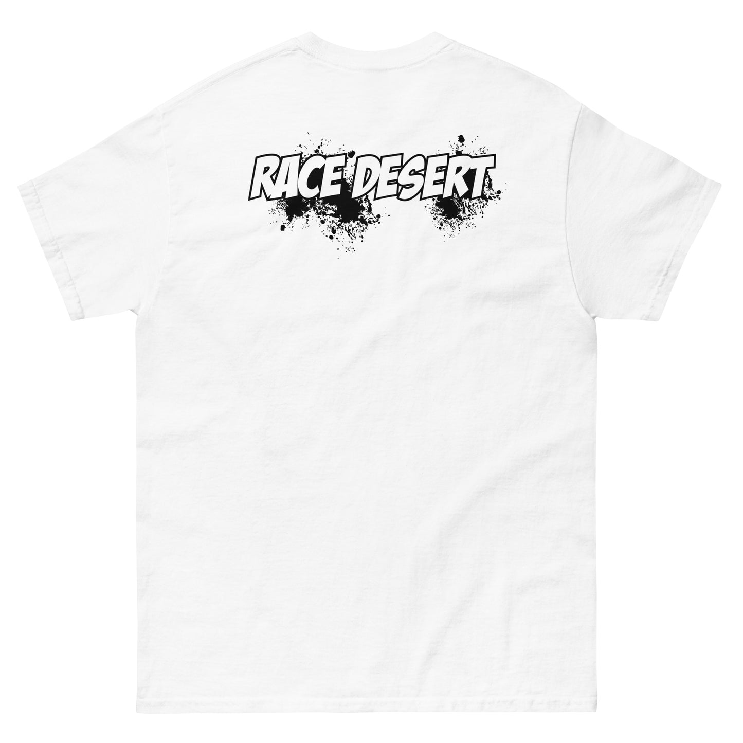 Men's Classic Race Desert Splatter Tee - Black Splatter