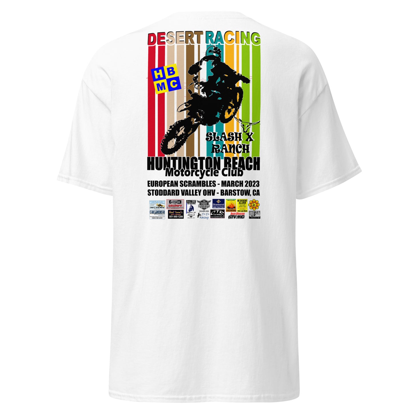 HBMC 2023 Slash X Dual Euro Scramble - Men's T-Shirt