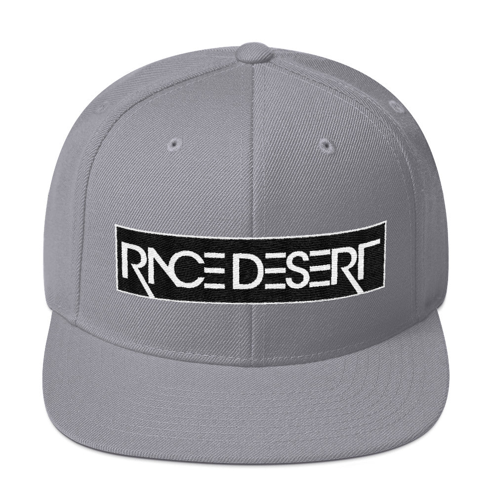 Race Desert Stencil Snapback Hat