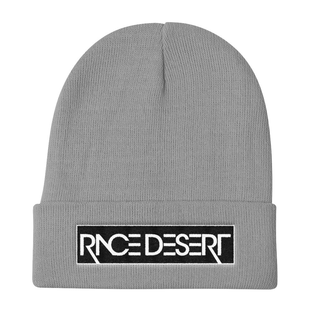 Red Race Desert Stencil Beanie