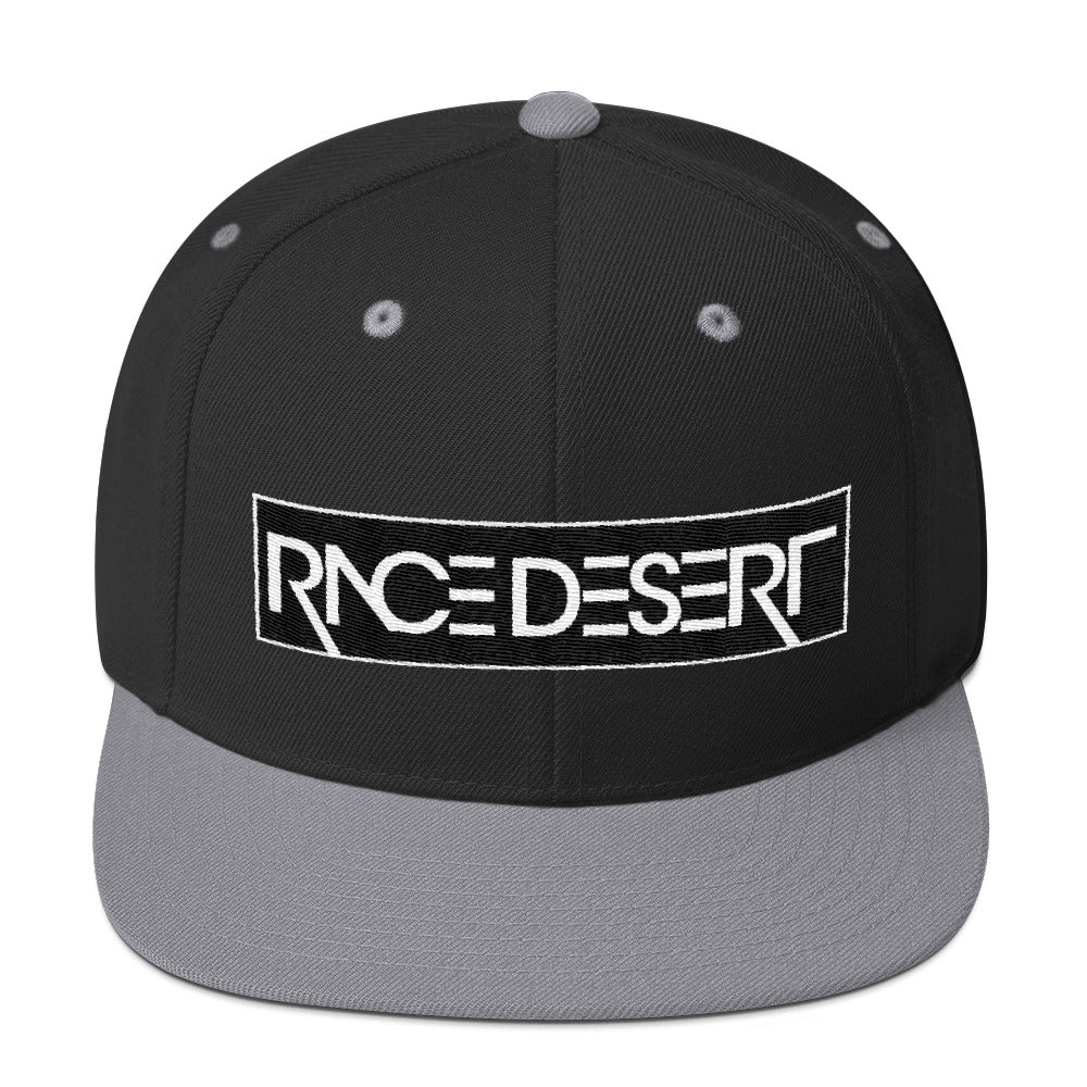 Race Desert Stencil Snapback Hat