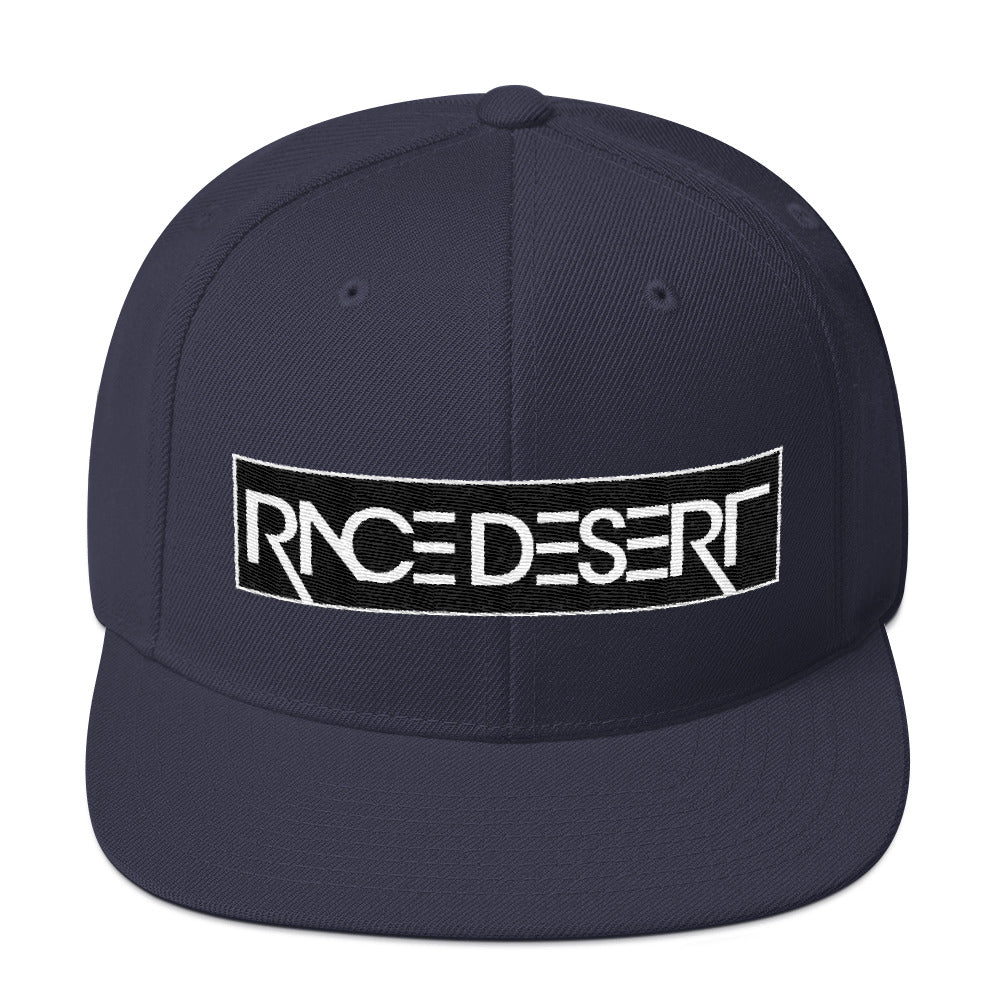 Race Desert Stencil Snapback Hat