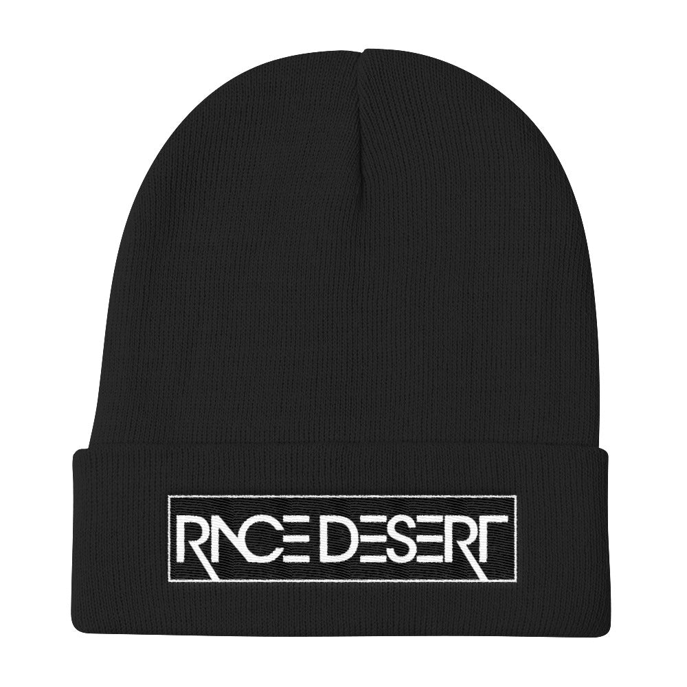 Red Race Desert Stencil Beanie