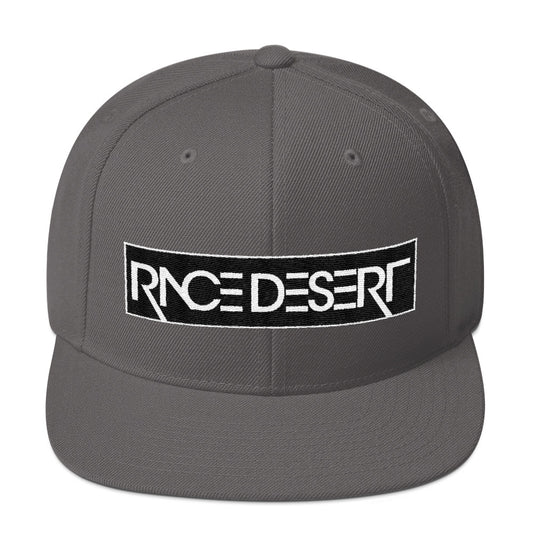 Race Desert Stencil Snapback Hat