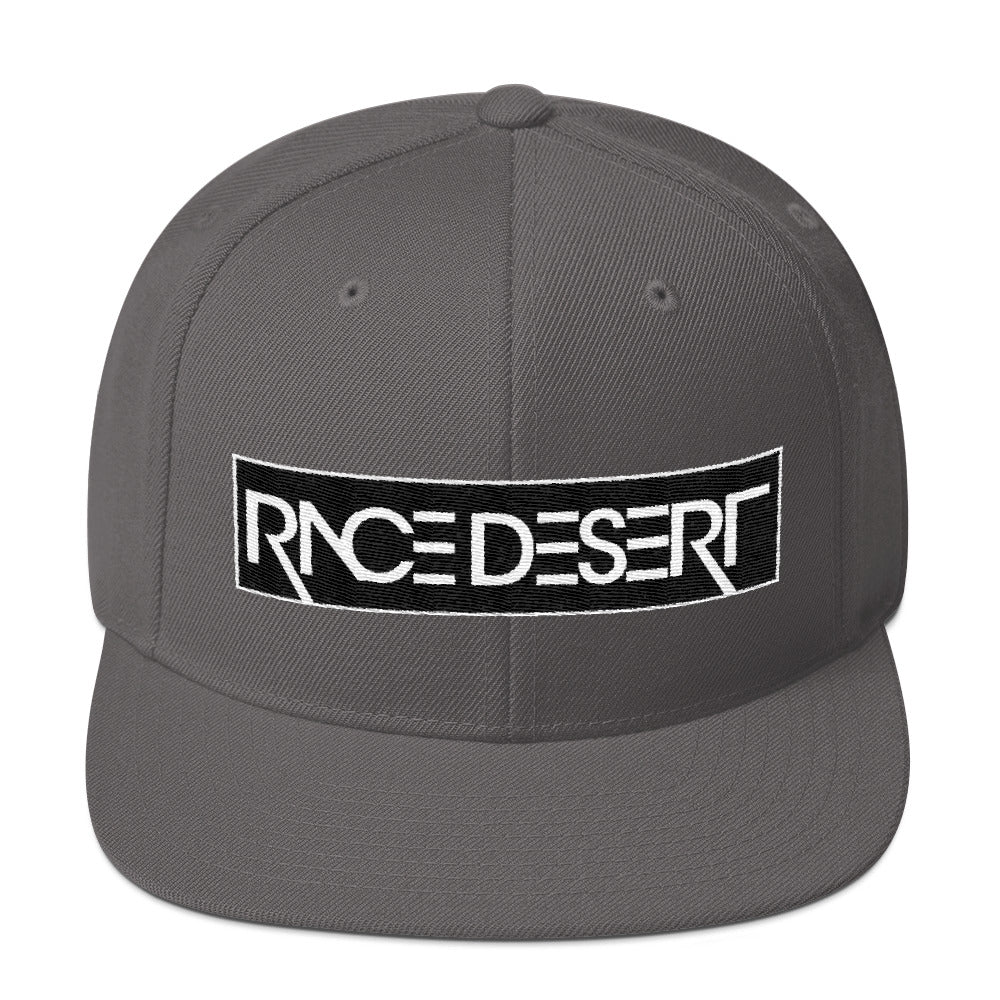 Camo Race Desert Stencil Snapback Hat