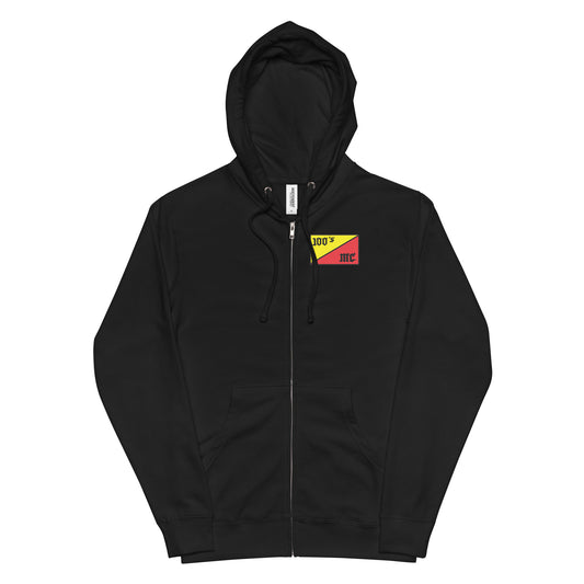 100s MC Club Member Zip-Up - OG 100s Flag