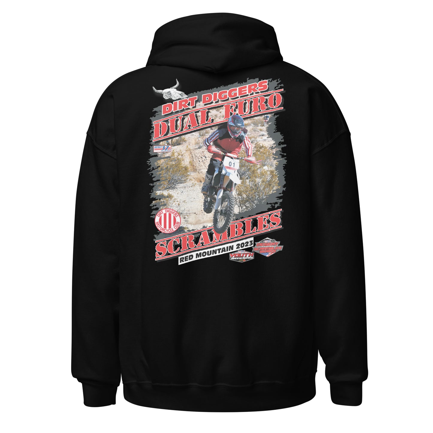 Hoodie - Dirt Diggers 2023 Dual Euro Scrambles Event Apparel