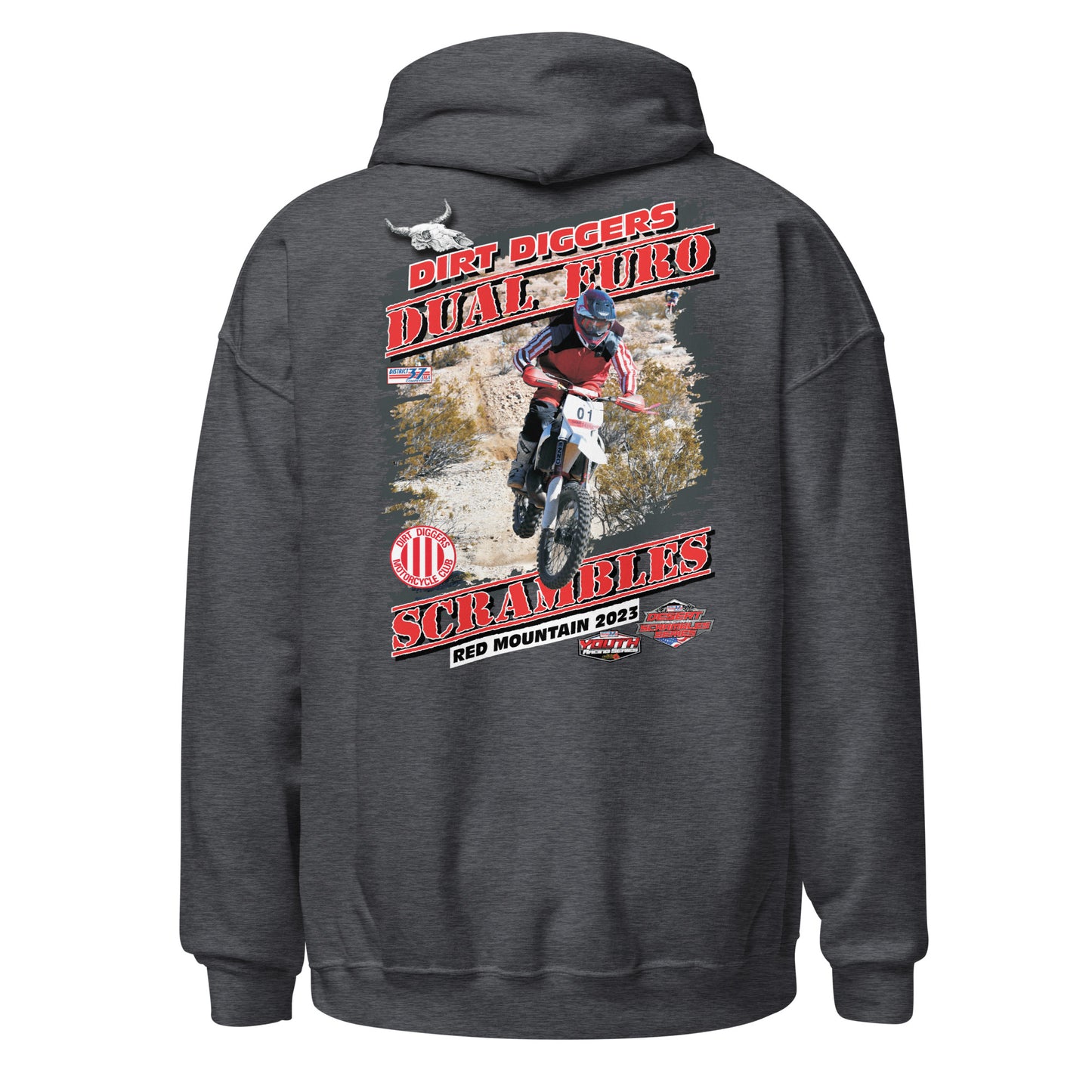 Hoodie - Dirt Diggers 2023 Dual Euro Scrambles Event Apparel