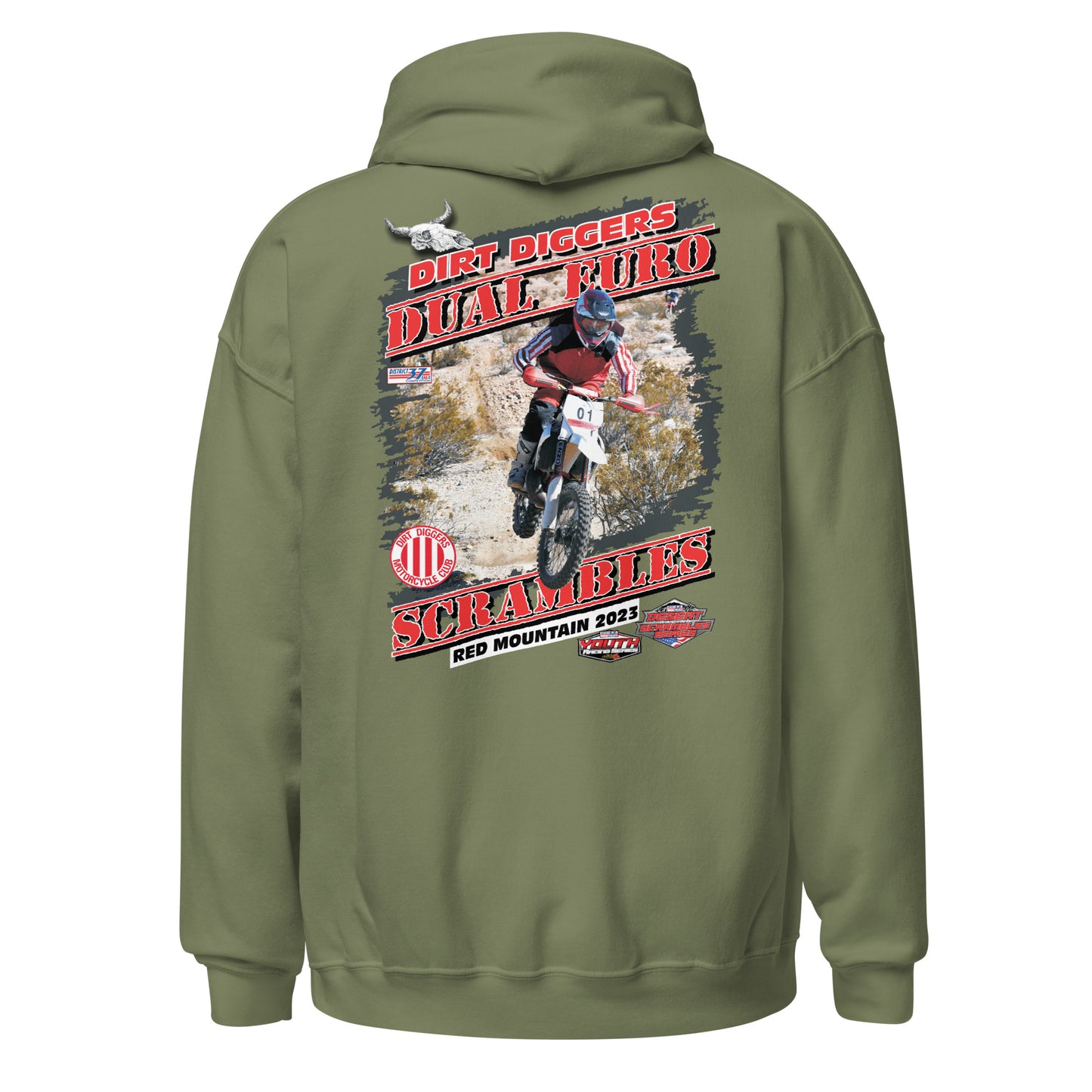 Hoodie - Dirt Diggers 2023 Dual Euro Scrambles Event Apparel