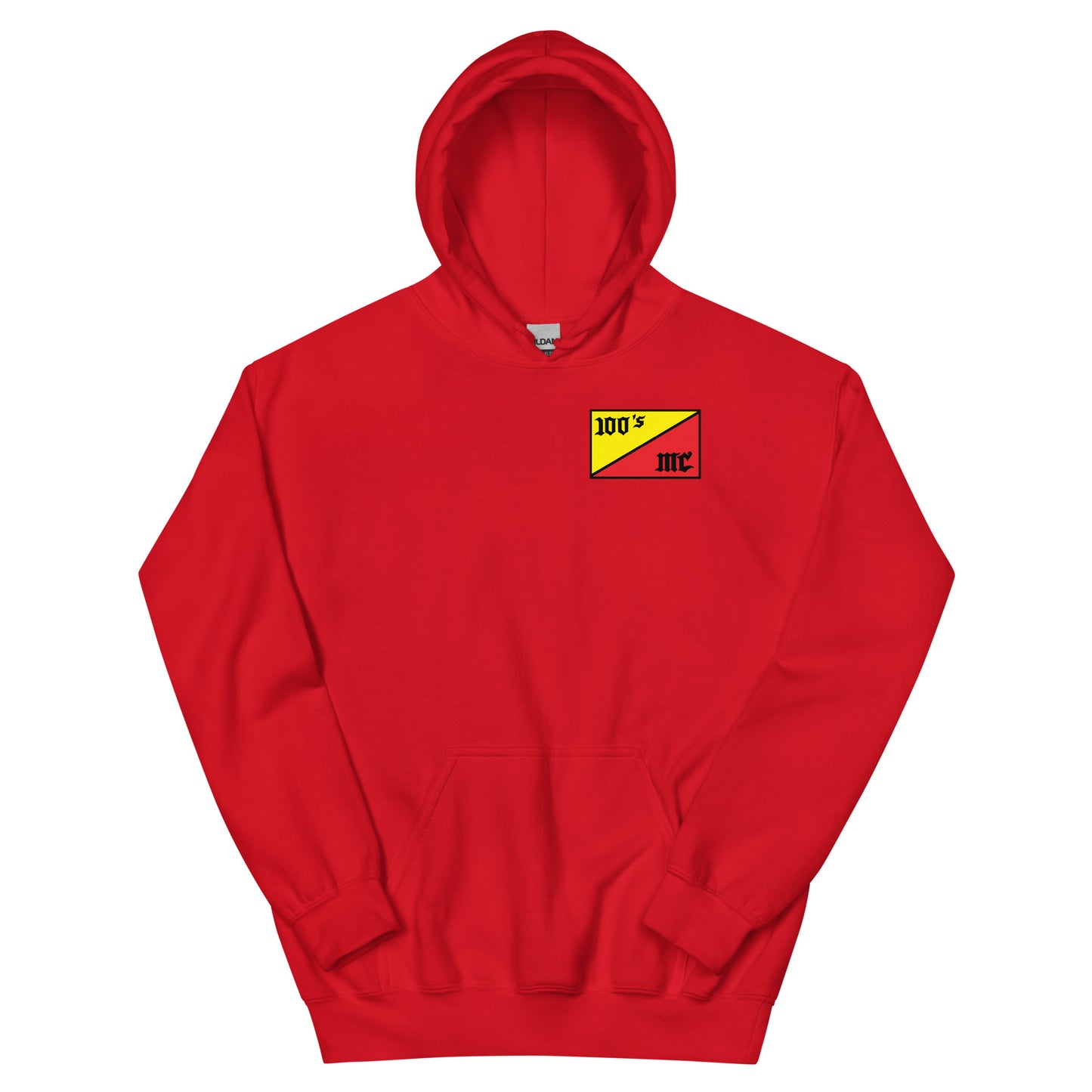 100s MC Club Member Hoodie - OG 100s Flag