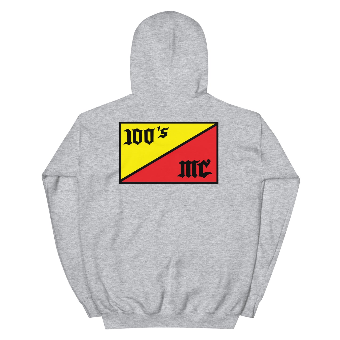 100s MC Club Member Hoodie - OG 100s Flag