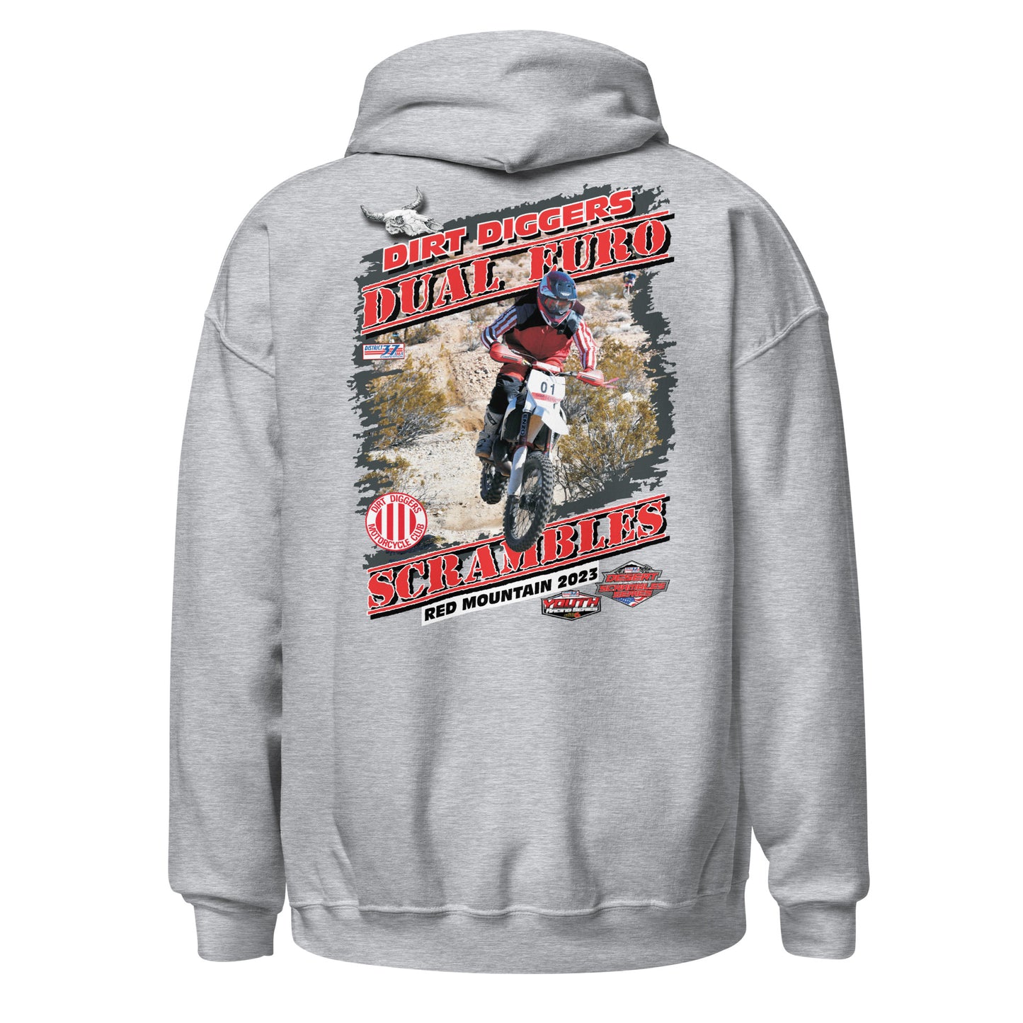 Hoodie - Dirt Diggers 2023 Dual Euro Scrambles Event Apparel