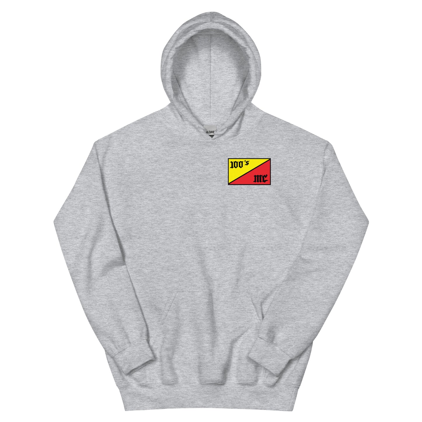 100s MC Club Member Hoodie - OG 100s Flag