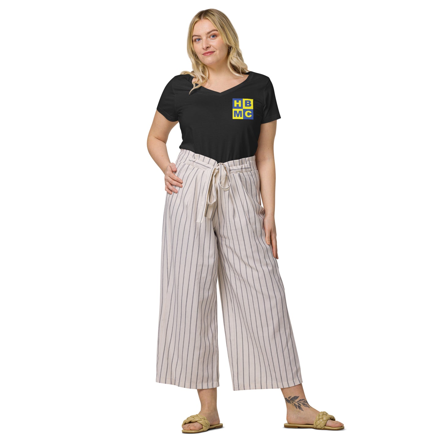 Women’s HBMC Fitted V-Neck Shirt