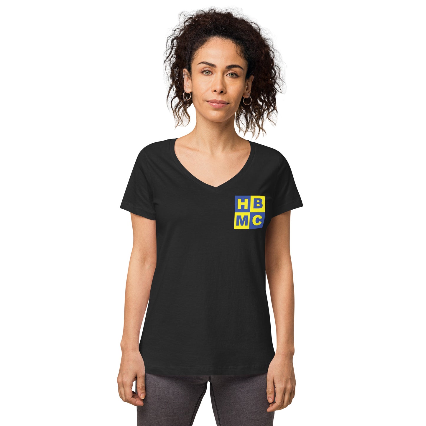 Women’s HBMC Fitted V-Neck Shirt