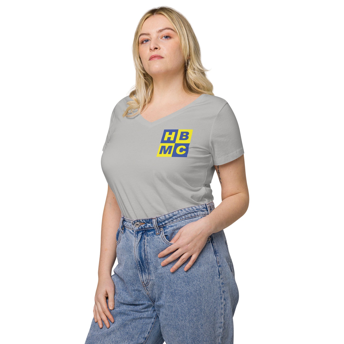 Women’s HBMC Fitted V-Neck Shirt