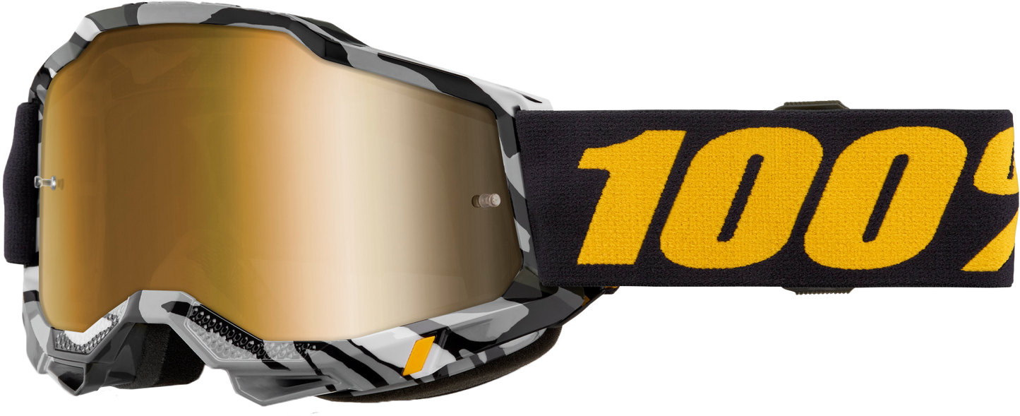 100% Accuri 2 Goggle Ambush with Mirror True Gold Lens