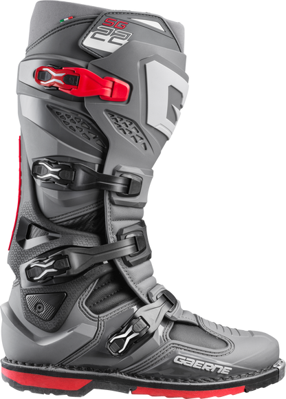 Gaerne SG22 Anthracite/Black/Red Boots