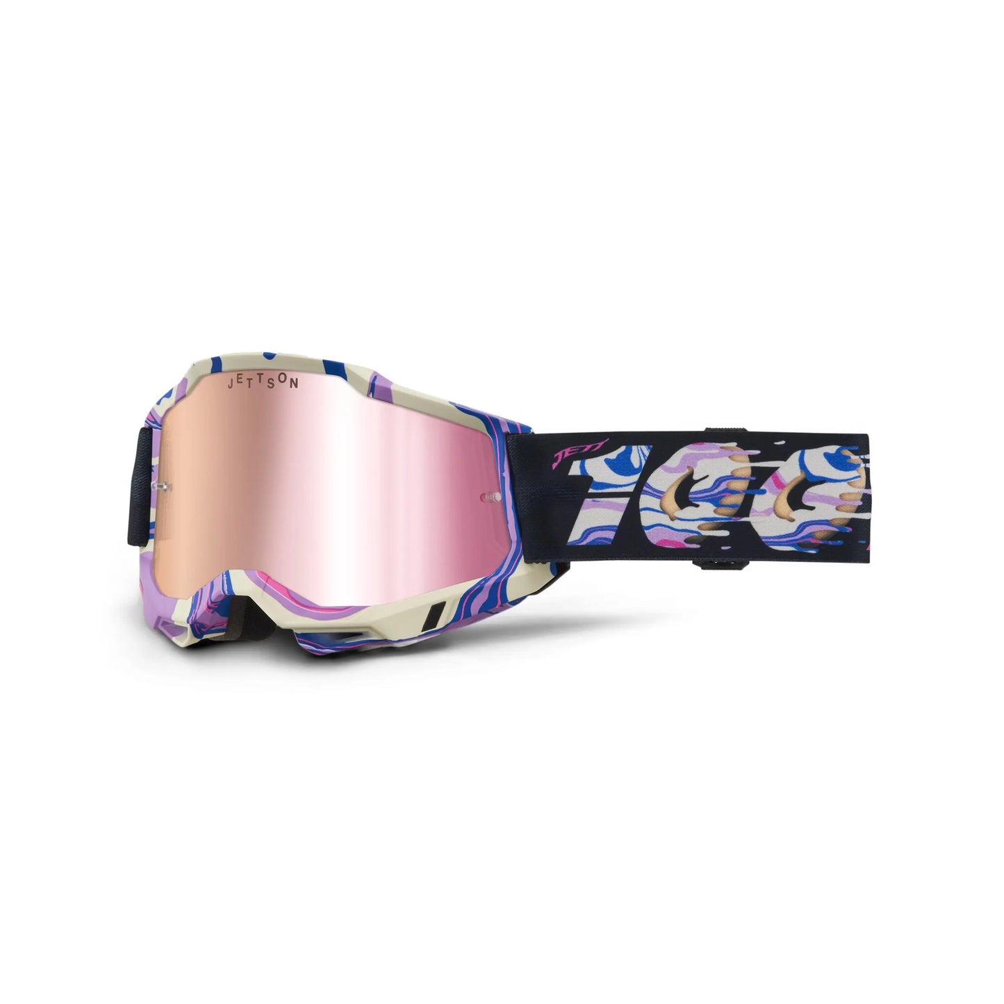 100% Accuri 2 Goggle 2/Pk Le Jett Lawrence Donut with Mirror Lens