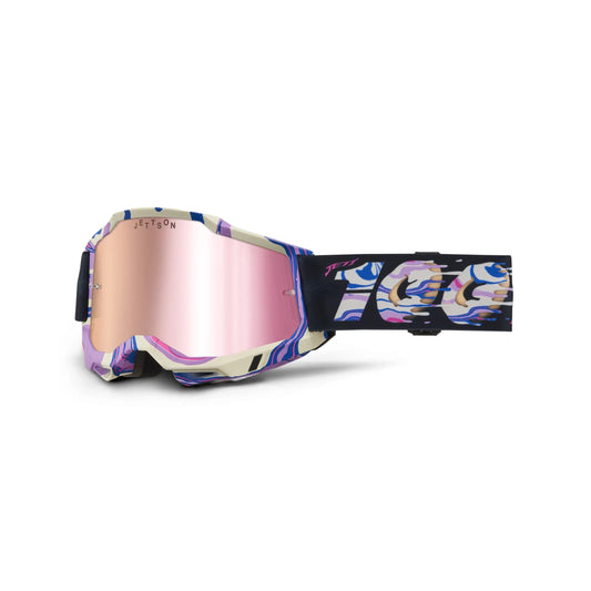 100% Accuri 2 Goggle 2/Pk Le Jett Lawrence Donut with Mirror Lens