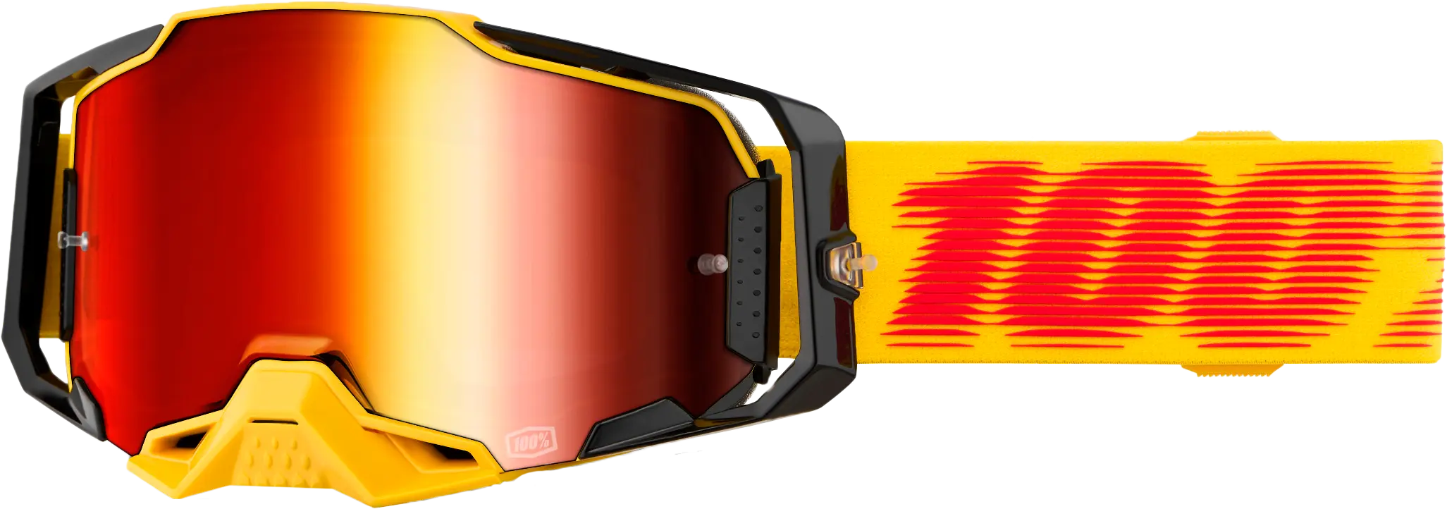 100% Armega Goggle Tetsu Mirror with Red Lens – Race Desert