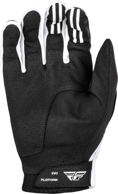 FLY RACING Evolution DST Black/White Gloves