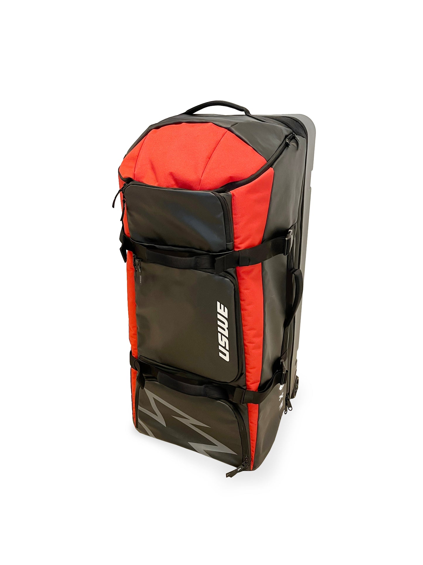 USWE Buddy 150L Athlete Gear Trolley Bag Black/USWE Red