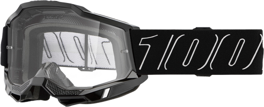 100% Accuri 2 Goggle Blackline with Clear Lens