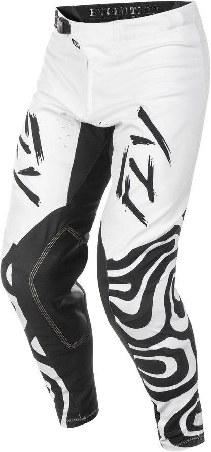 FLY RACING Evolution DST Abyss White/Black Pants