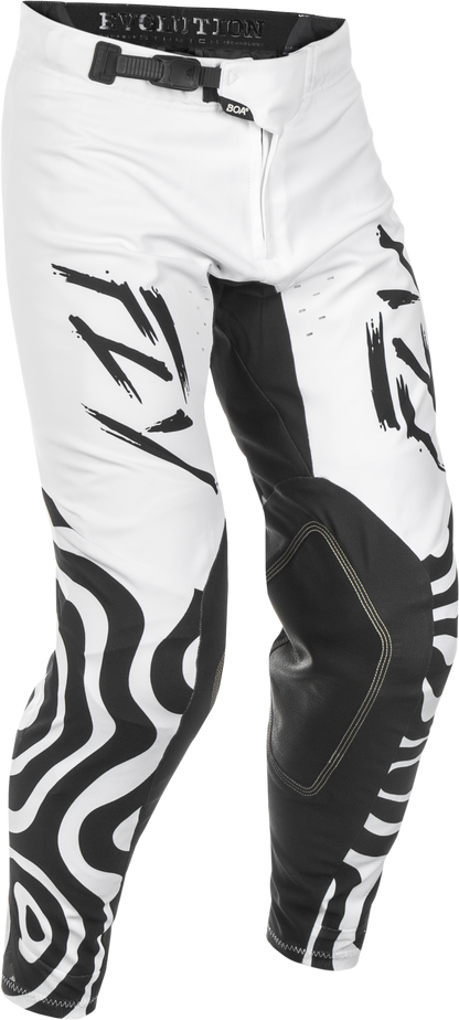 FLY RACING Evolution DST Abyss White/Black Pants