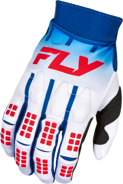 FLY RACING Evolution DST Red/White/Blue Gloves