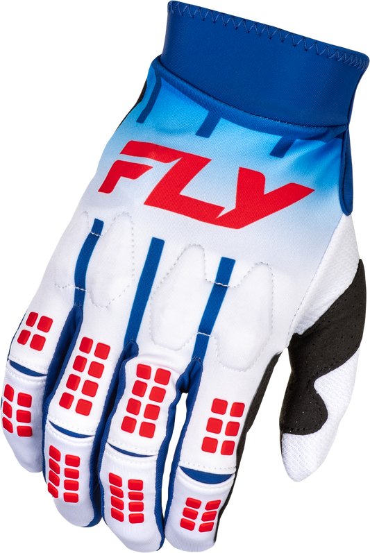 FLY RACING Evolution DST Red/White/Blue Gloves