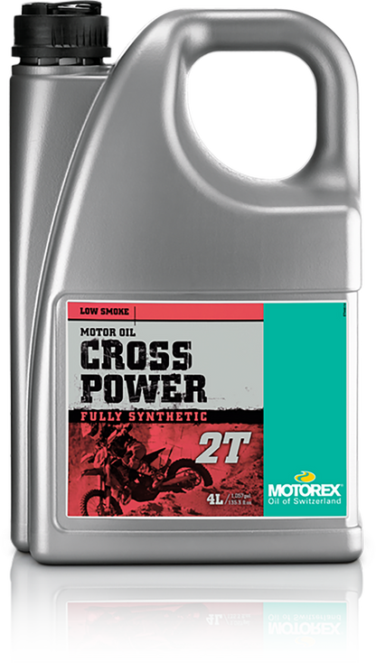 Motorex 2T Low Smoke 2 Stroke Oil - Cross Power Full Synthetic