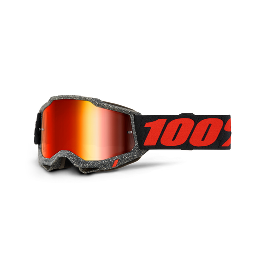 100% Accuri 2 Goggle Huaraki with Mirror Red Lens