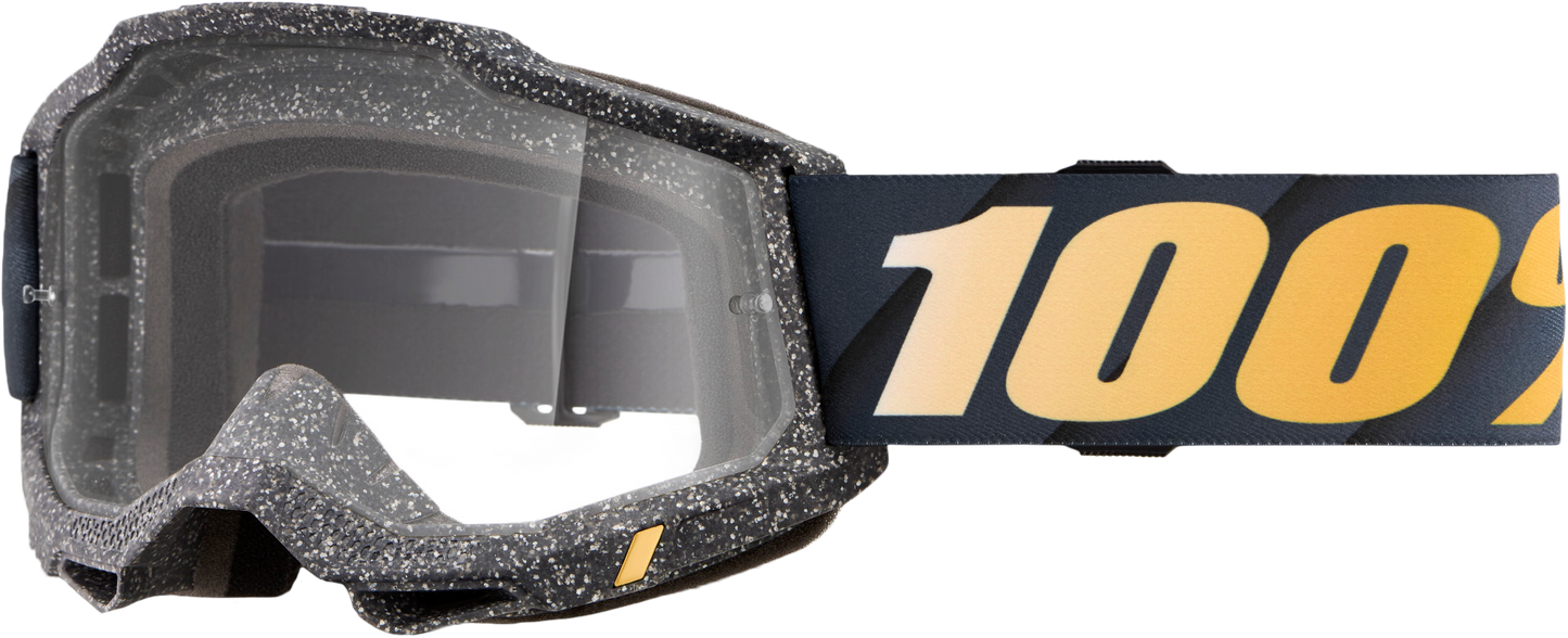 100% Accuri 2 Goggle Risland with Clear Lens