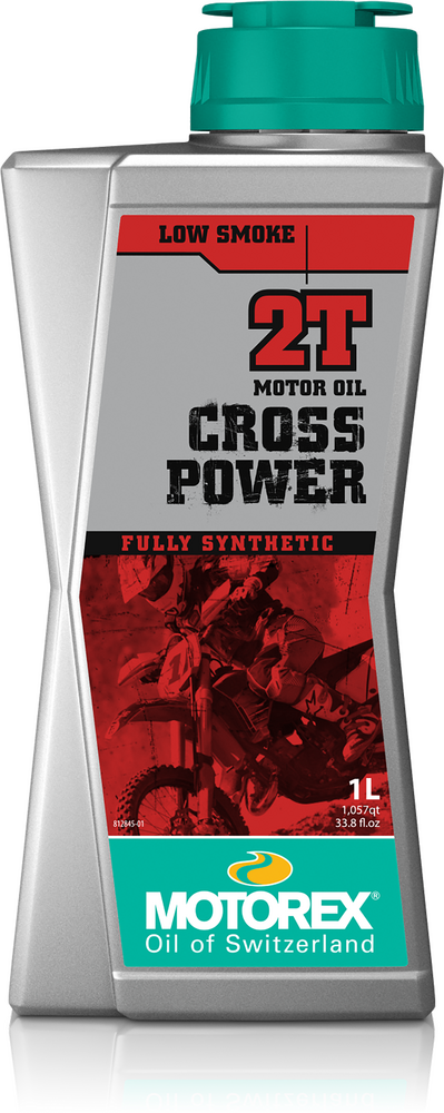 Motorex 2T Low Smoke 2 Stroke Oil - Cross Power Full Synthetic