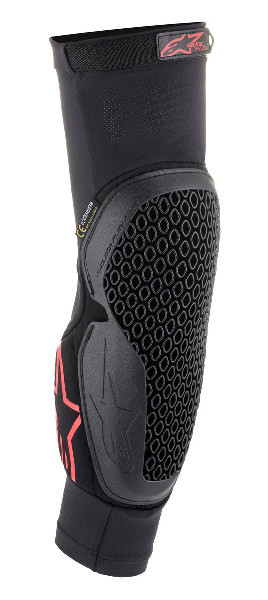 Alpinestars Bionic Flex Elbow Protector - Black/Red - Size Lg/Xl