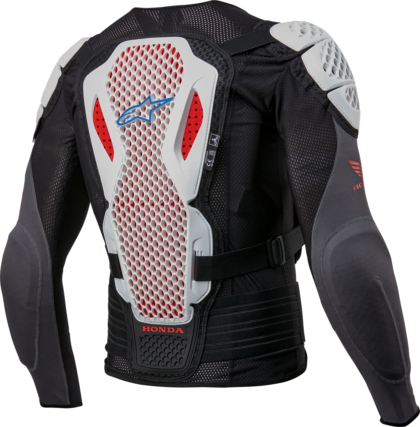 Alpinestars Honda Bionic V2 Protection Jacket - Black, White, & Red - Limited Edition